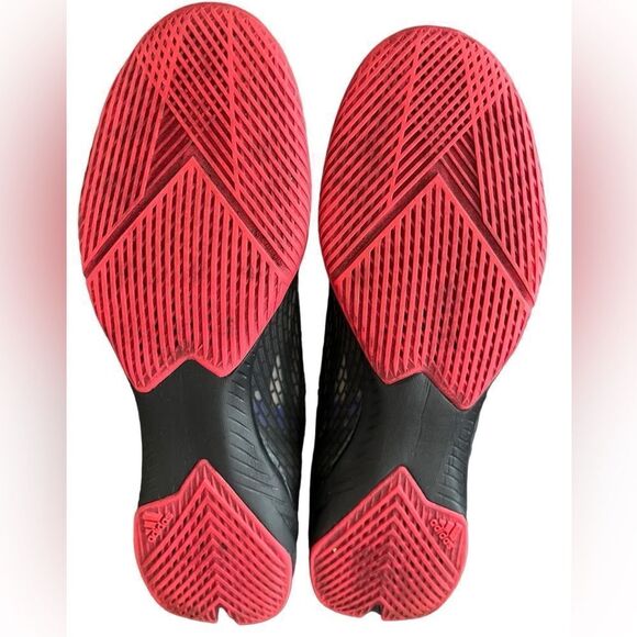 adidas Unisex X Speedflow 3 Indoor Soccer Shoe Black/Sonic Ink/ Blue Sz 7 - Picture 7 of 10